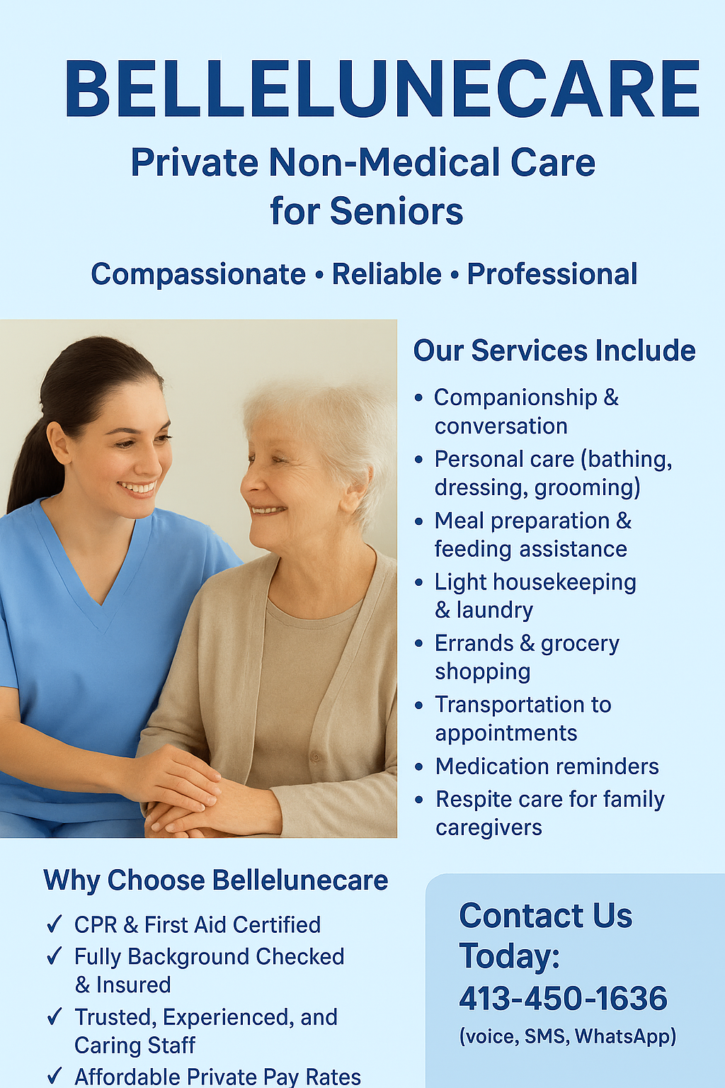 Bellelunecare Flyer