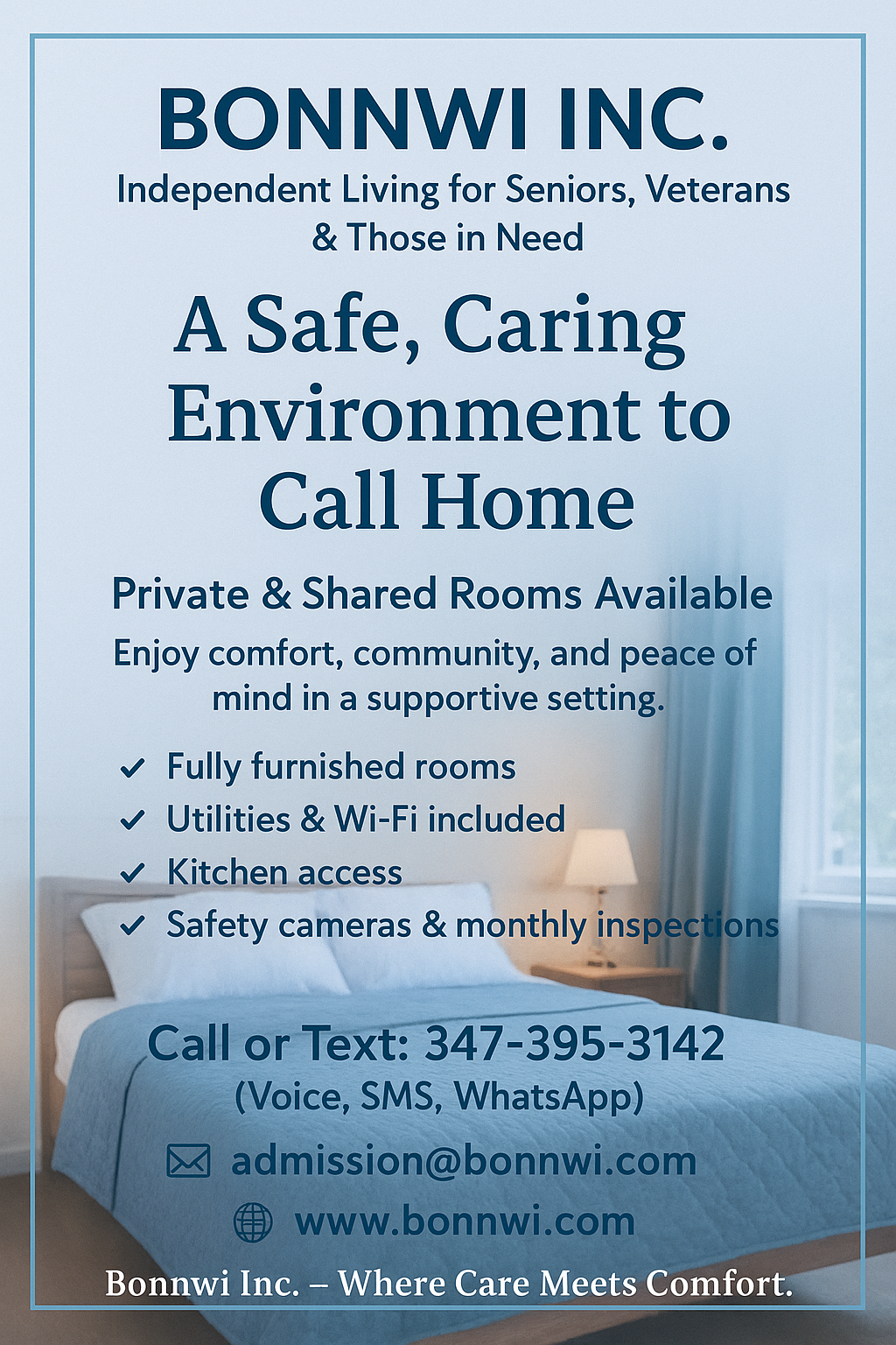 Bonnwi Independent Living Flyer